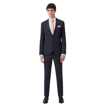 Navy - Lifestyle - Twisted Tailor Mens Wedding Formal Trousers