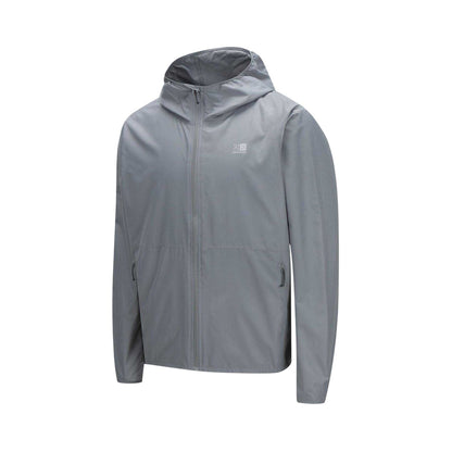 Charcoal - Side - Karrimor Mens Sierra Water Resistant Hooded Jacket