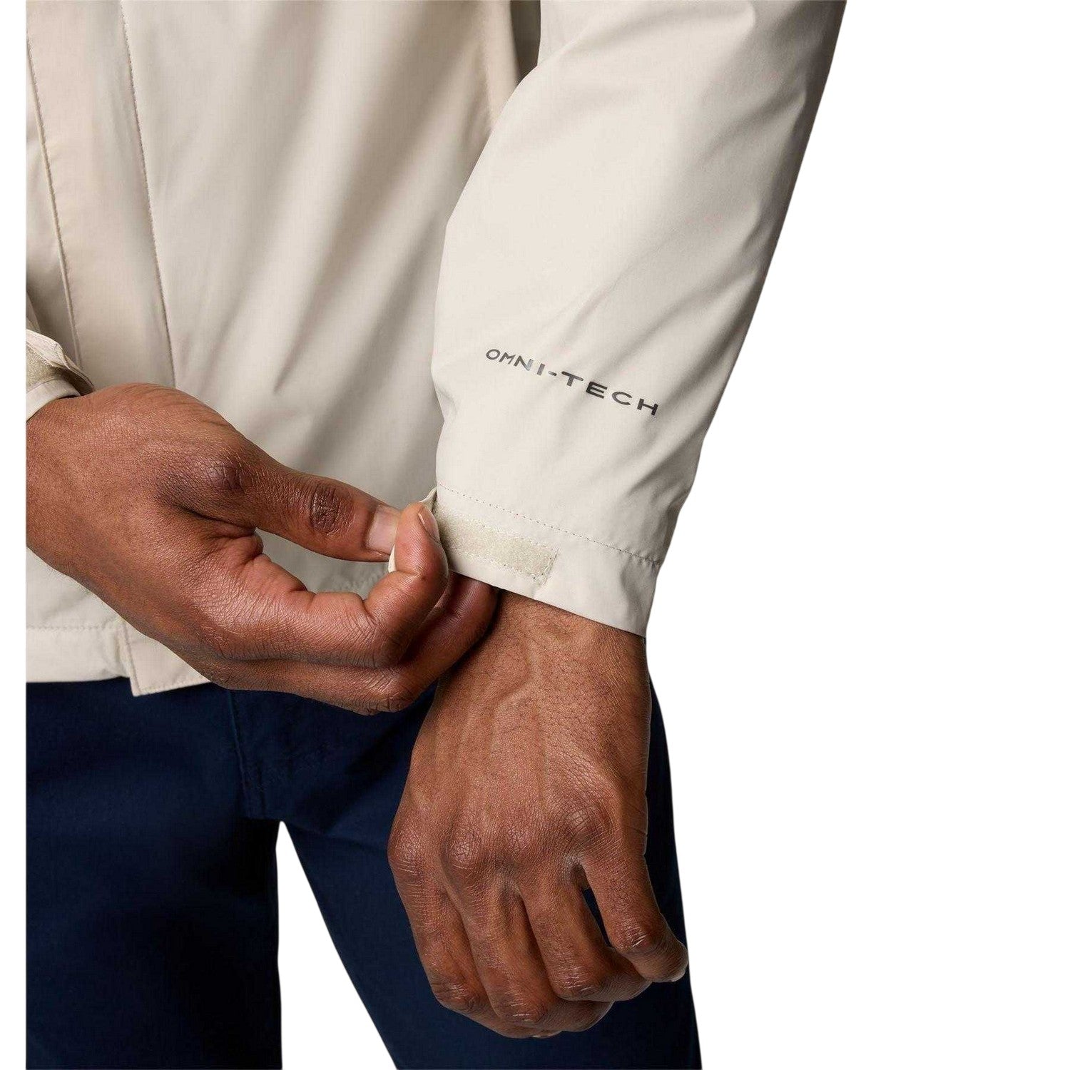 Beige - Side - Columbia Mens Watertight II Waterproof Jacket