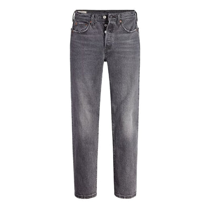 Swan Island - Front - Levis Womens-Ladies 501 5 Pockets Straight Leg Jeans
