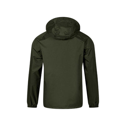 Khaki - Back - Minoti Mens Packaway Waterproof Jacket