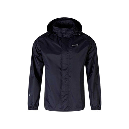 Navy - Front - Minoti Mens Packaway Waterproof Jacket