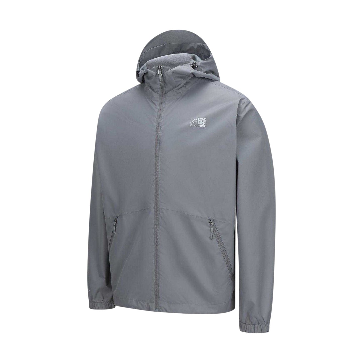 Grey - Side - Karrimor Mens Sierra Waterproof Jacket
