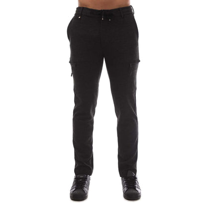 Grey - Front - Hugo Boss Mens Kane-DS Cargo Trousers