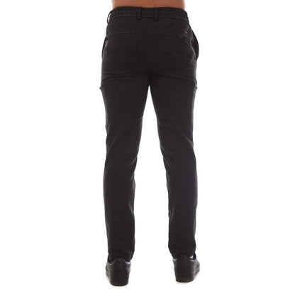 Grey - Side - Hugo Boss Mens Kane-DS Cargo Trousers