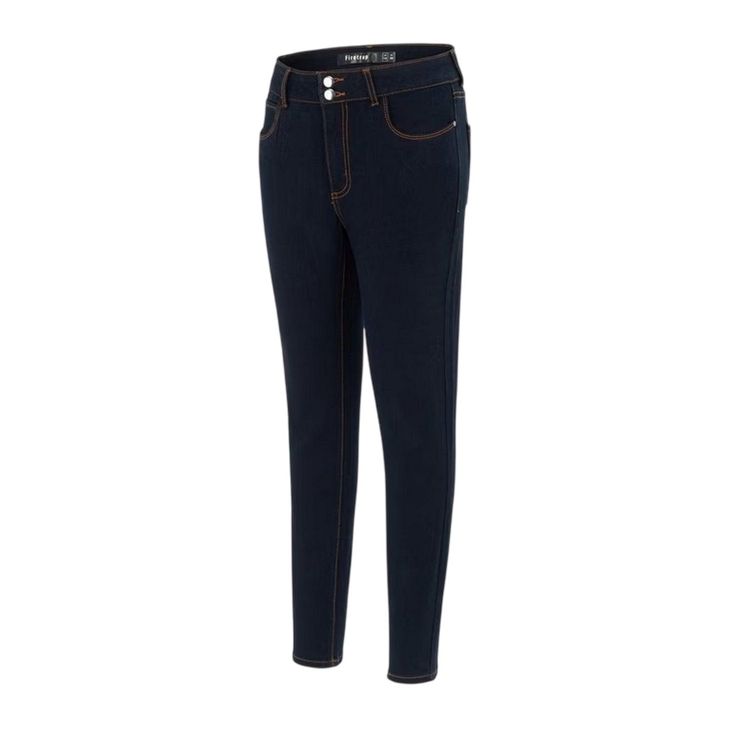 Night Blue - Side - Firetrap Womens-Ladies Cotton Skinny Jeans
