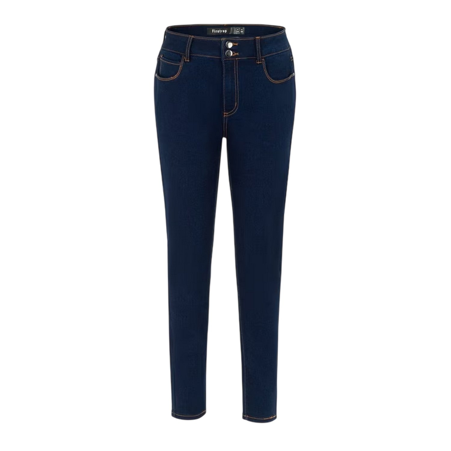 Navy - Front - Firetrap Womens-Ladies Cotton Skinny Jeans