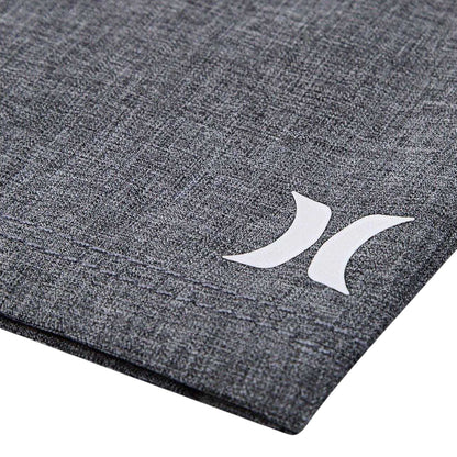 Black - Side - Hurley Childrens-Kids Relaxed Fit Track Shorts