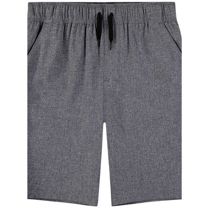 Black - Front - Hurley Childrens-Kids Relaxed Fit Track Shorts