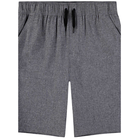 Black - Front - Hurley Childrens-Kids Relaxed Fit Track Shorts