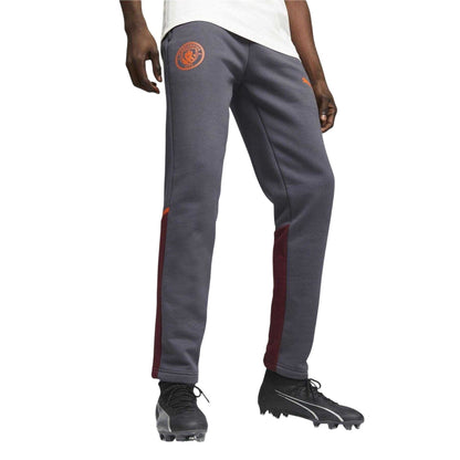 Grey - Lifestyle - Puma Mens Casuals Manchester City FC Tracksuit Bottoms