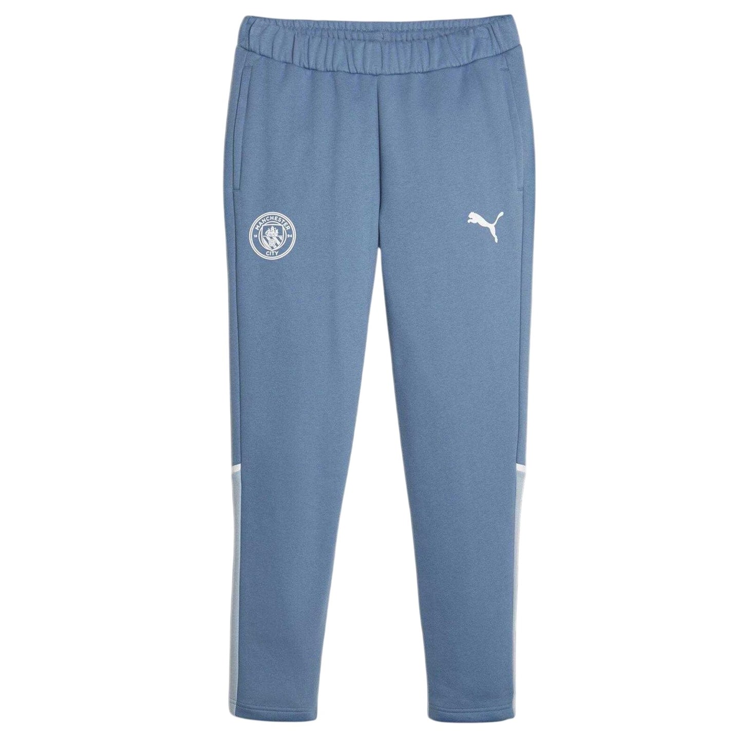 Deep Dive - Front - Puma Mens Casuals Manchester City FC Tracksuit Bottoms