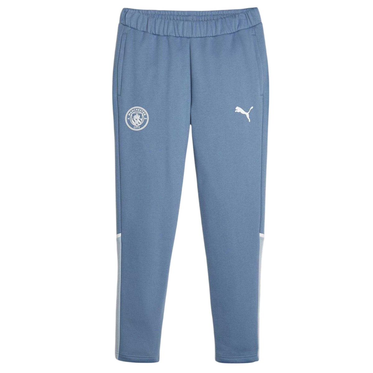 Deep Dive - Front - Puma Mens Casuals Manchester City FC Tracksuit Bottoms