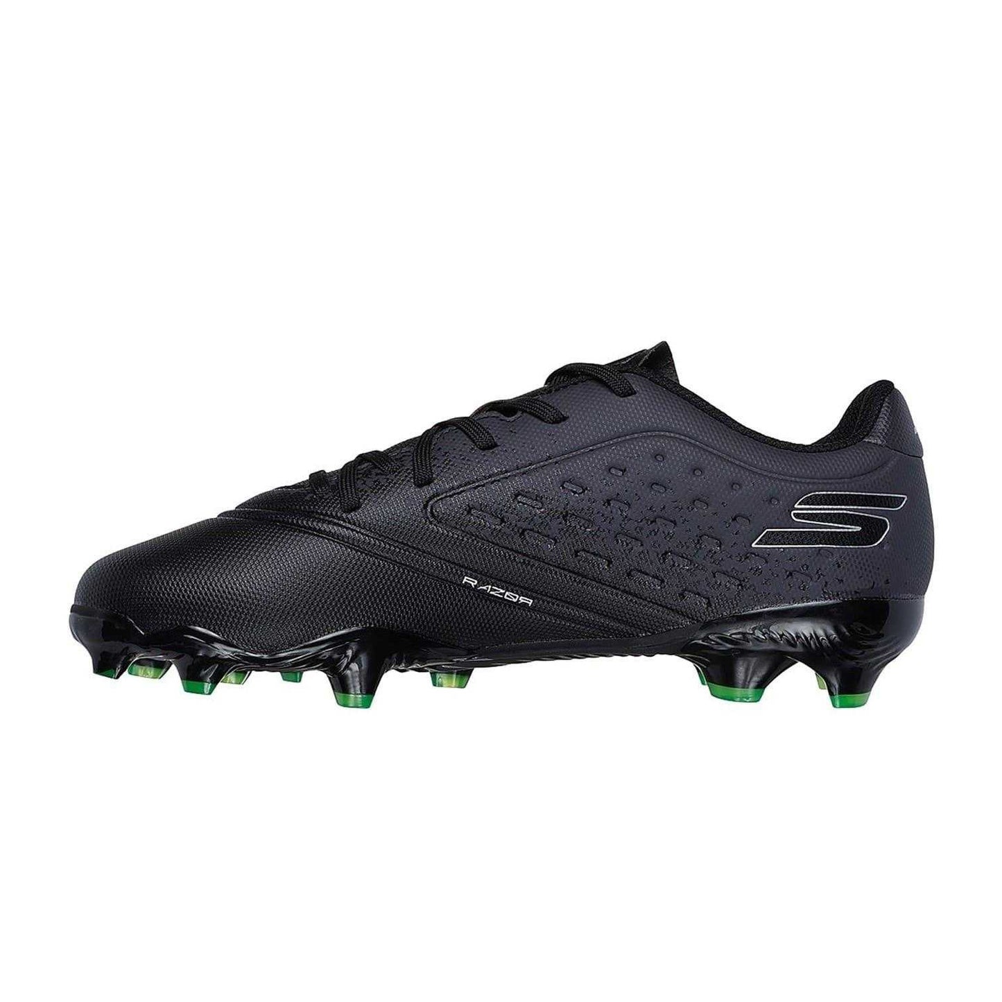 Black - Back - Skechers Childrens-Kids Firm Ground Football Boots