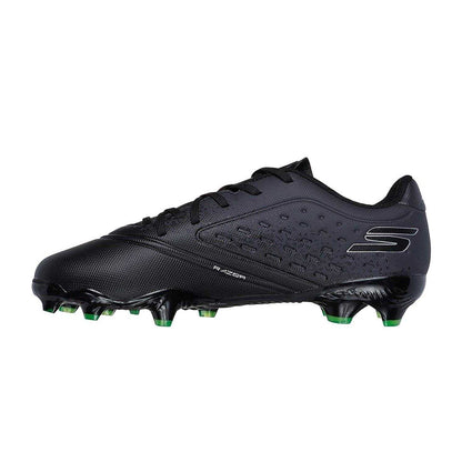 Black - Back - Skechers Childrens-Kids Firm Ground Football Boots