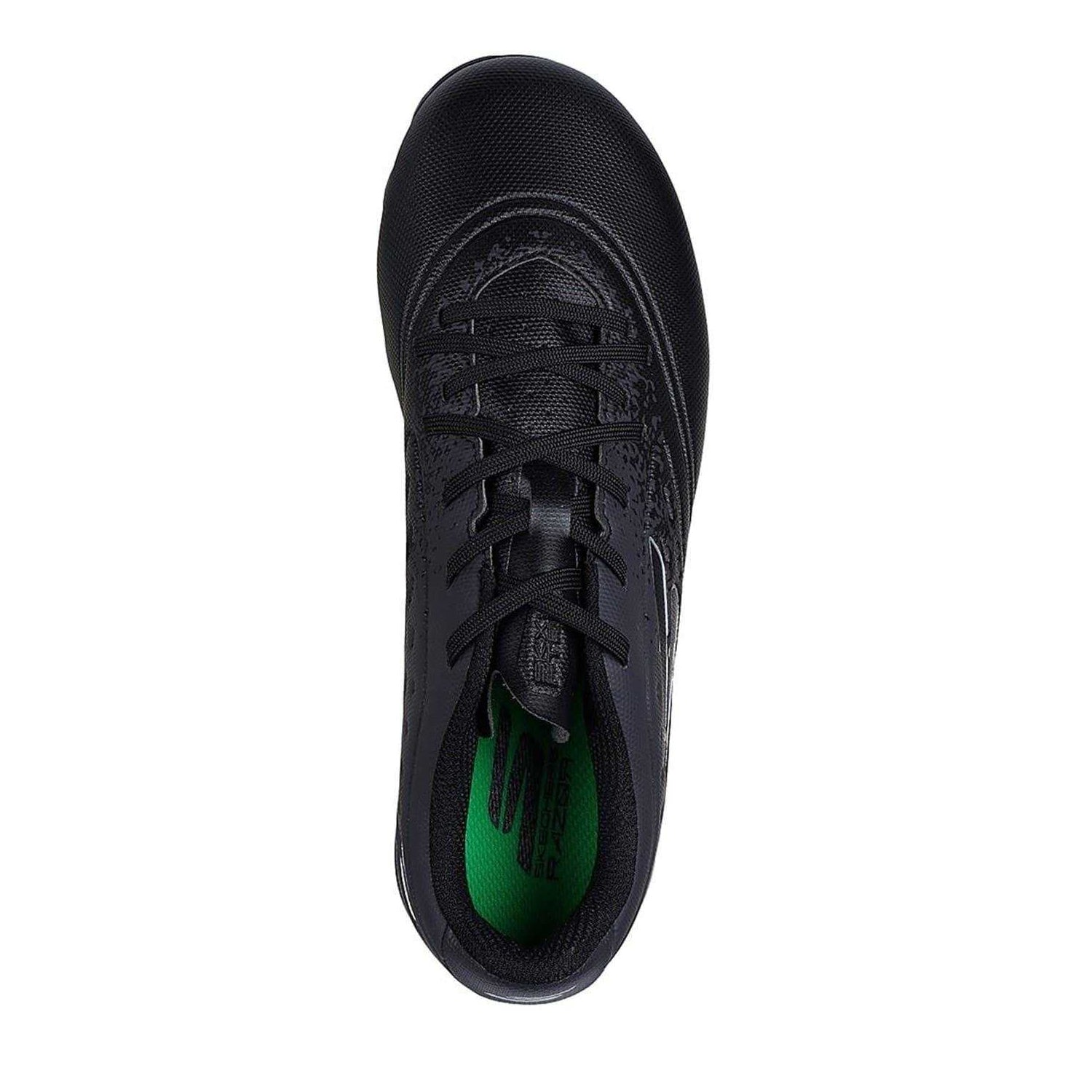 Black - Side - Skechers Childrens-Kids Firm Ground Football Boots