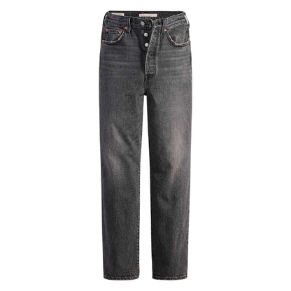Well Worn - Front - Levis Womens-Ladies Ribcage High Rise Straight Leg Jeans