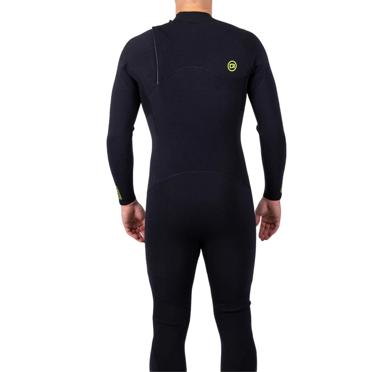 Black - Back - O´Brien Mens Elite Plus Neoprene Full Wetsuit