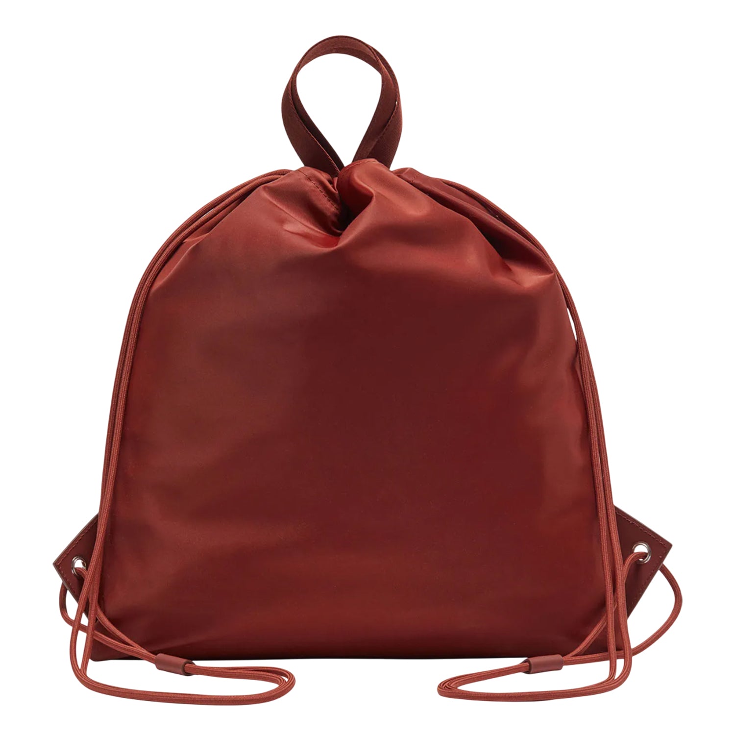 Brown - Back - Hugo Boss Drawstring Backpack