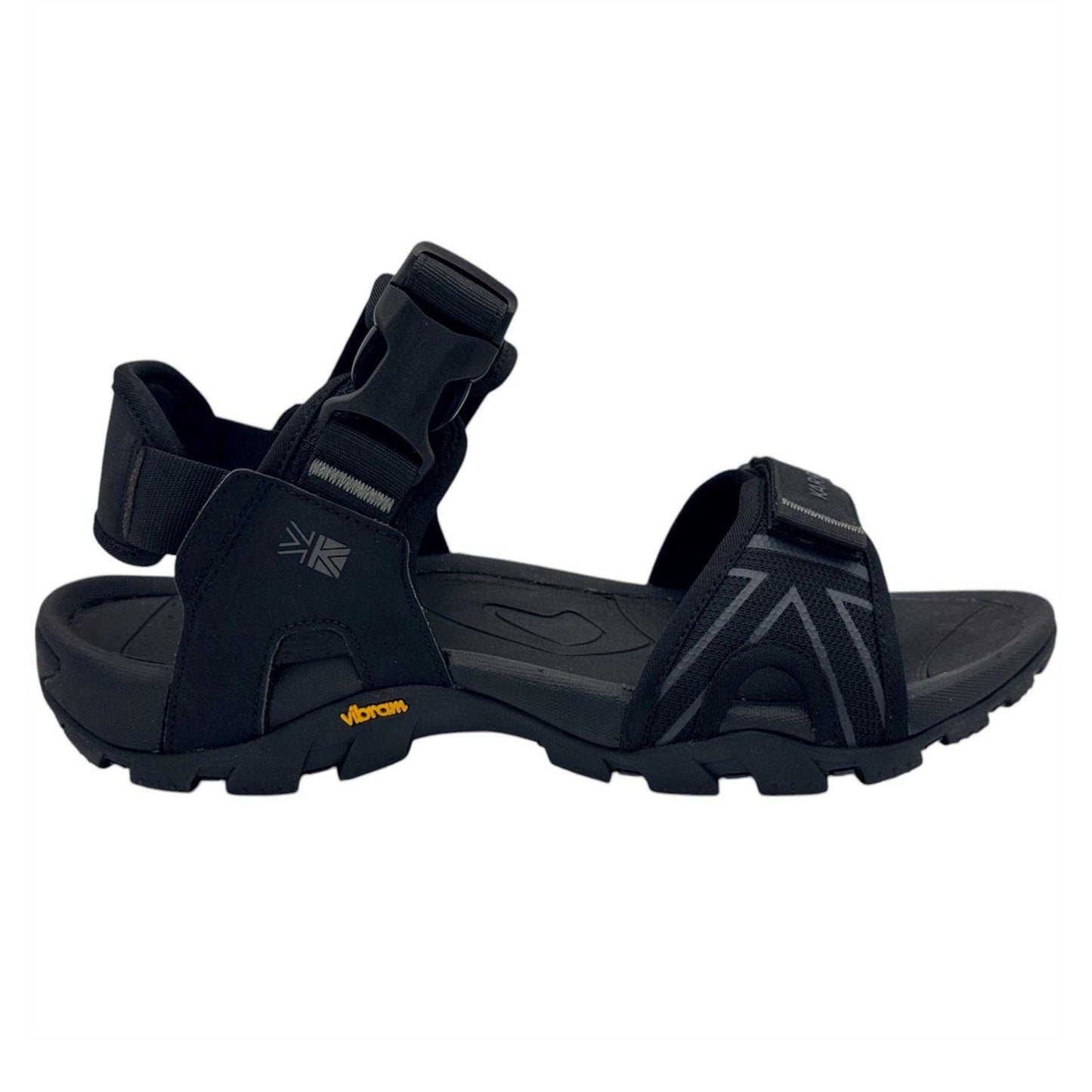Black - Front - Karrimor Mens Antibes Walking Sports Sandals