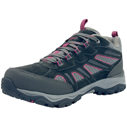 Black-Pink - Side - Karrimor Womens-Ladies Mount Waterproof Walking Shoes