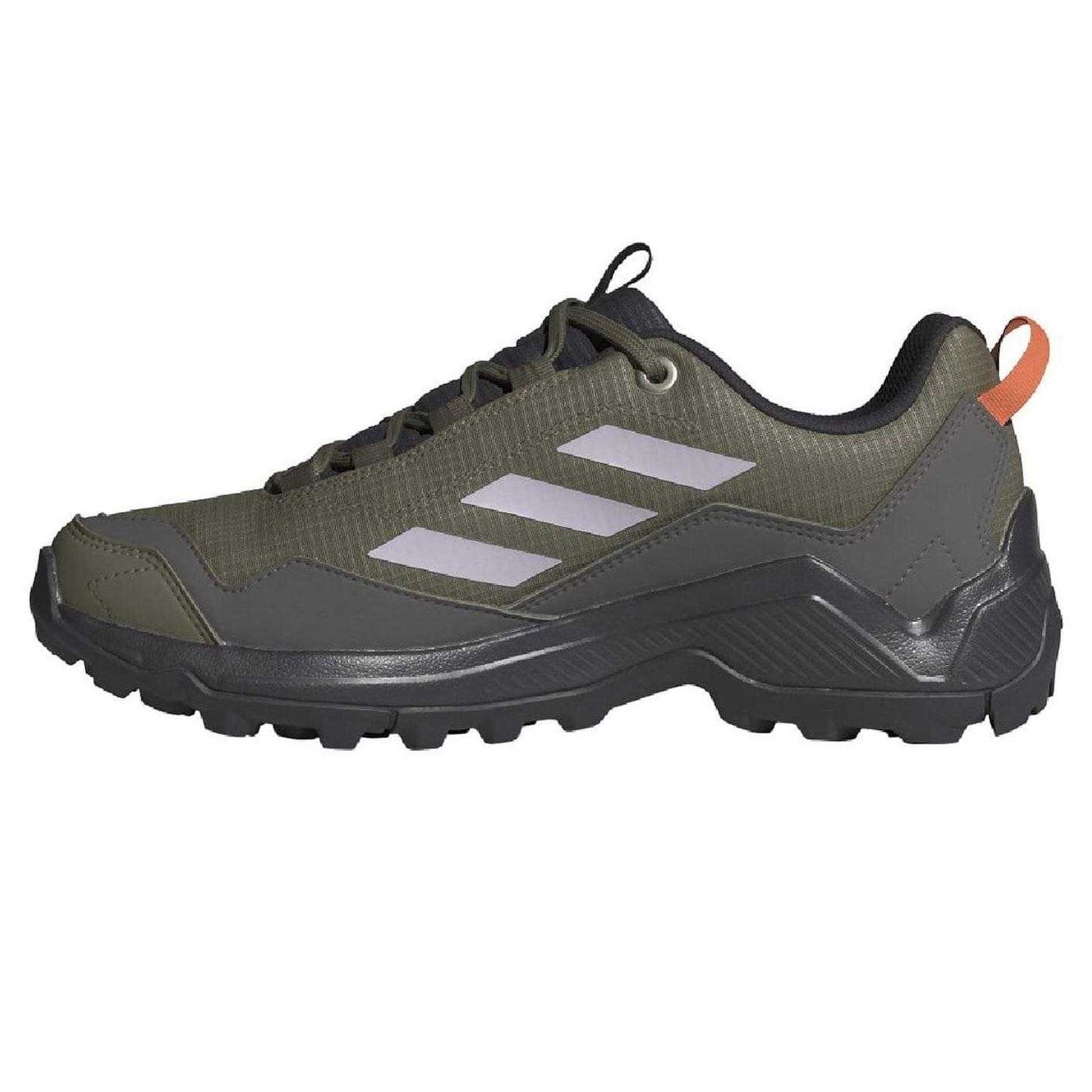 Olive - Side - Adidas Womens-Ladies Terrex Eastrail Hiking Shoes