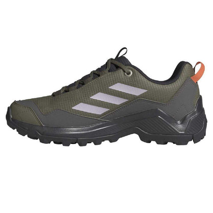 Olive - Side - Adidas Womens-Ladies Terrex Eastrail Hiking Shoes