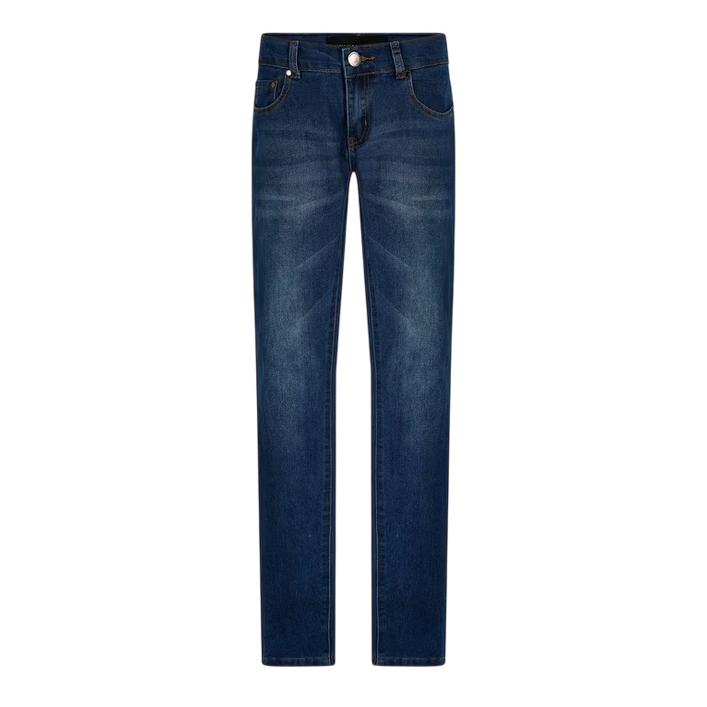Dark Wash - Front - Criminal Damage Mens Skinny Jeans