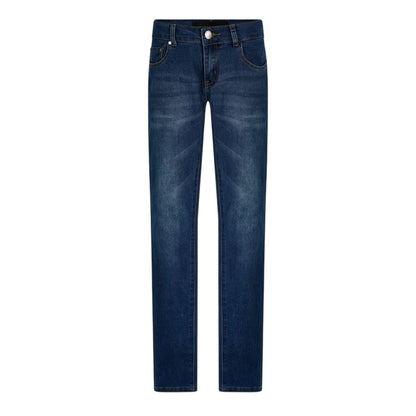 Dark Wash - Front - Criminal Damage Mens Skinny Jeans