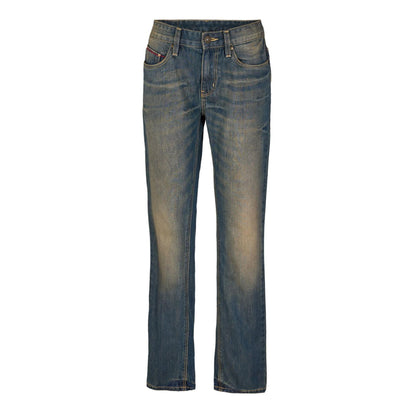 Grey - Front - Puma Mens Denim Plain Slim Jeans