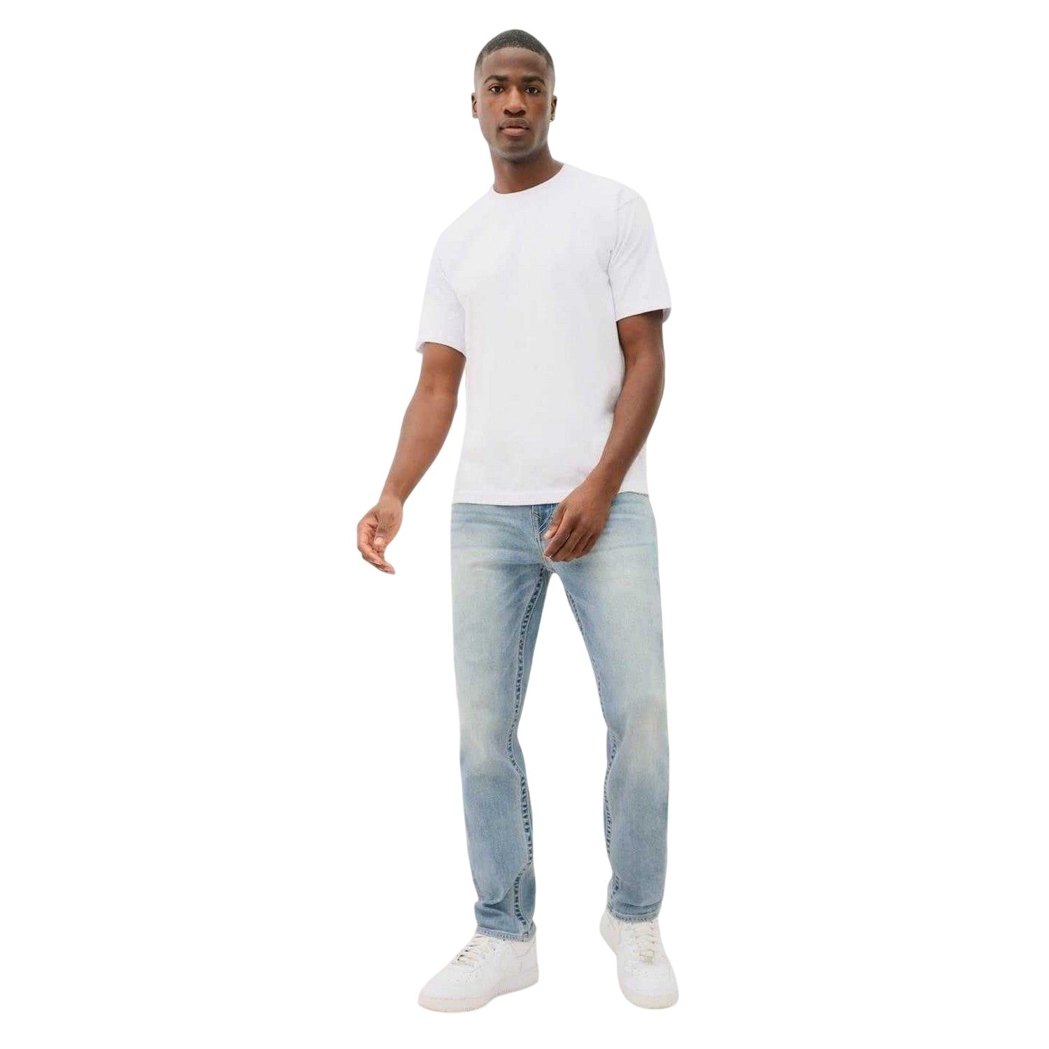 Washed Blue - Lifestyle - True Religion Mens Denim Skinny Jeans