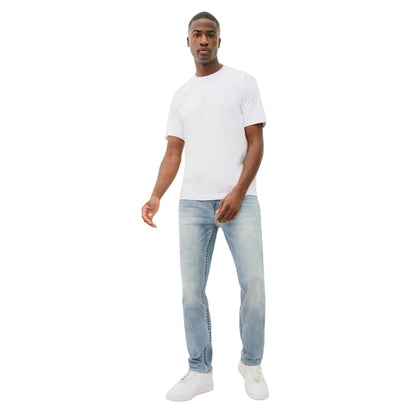 Washed Blue - Lifestyle - True Religion Mens Denim Skinny Jeans