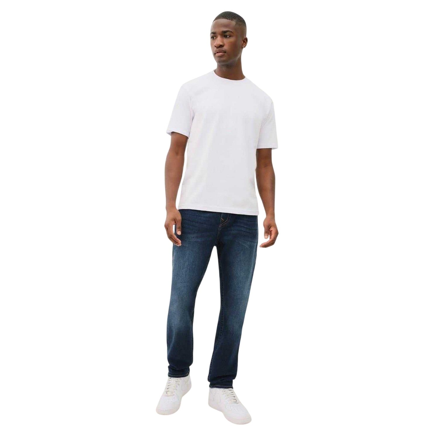 Dark Blue - Lifestyle - True Religion Mens Denim Skinny Jeans