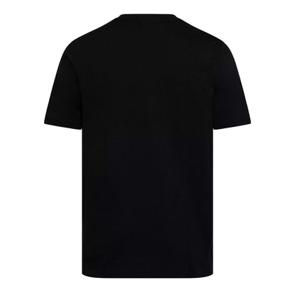 Black - Back - Adidas Mens Samba Poster Cotton T-Shirt