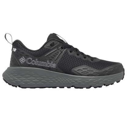 Dark Grey-Red - Front - Columbia Mens Konos TRS II OutDry Walking Shoes