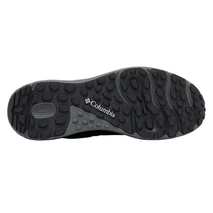 Dark Grey-Red - Side - Columbia Mens Konos TRS II OutDry Walking Shoes