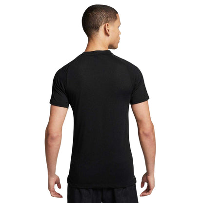 Black-White - Back - Nike Mens Project Rock Regular T-Shirt