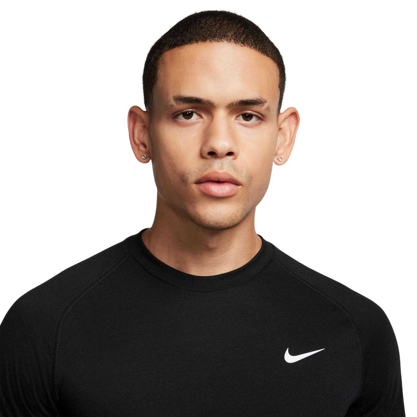 Black-White - Side - Nike Mens Project Rock Regular T-Shirt