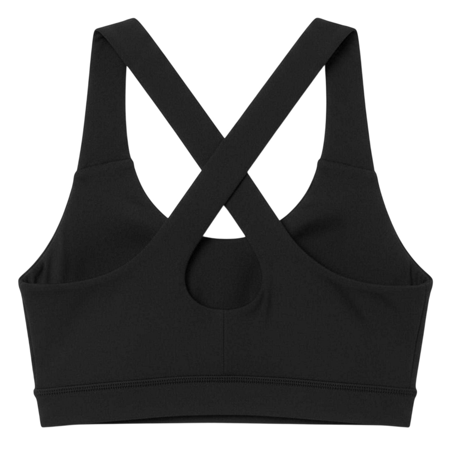 Black - Back - Lacoste Womens-Ladies Stretch Breathable Bralette