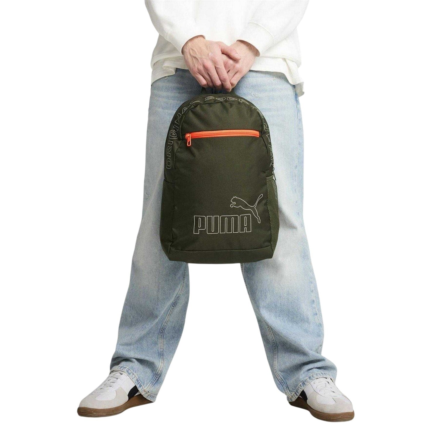 Dark Olive - Pack Shot - Puma Crossbody Bag