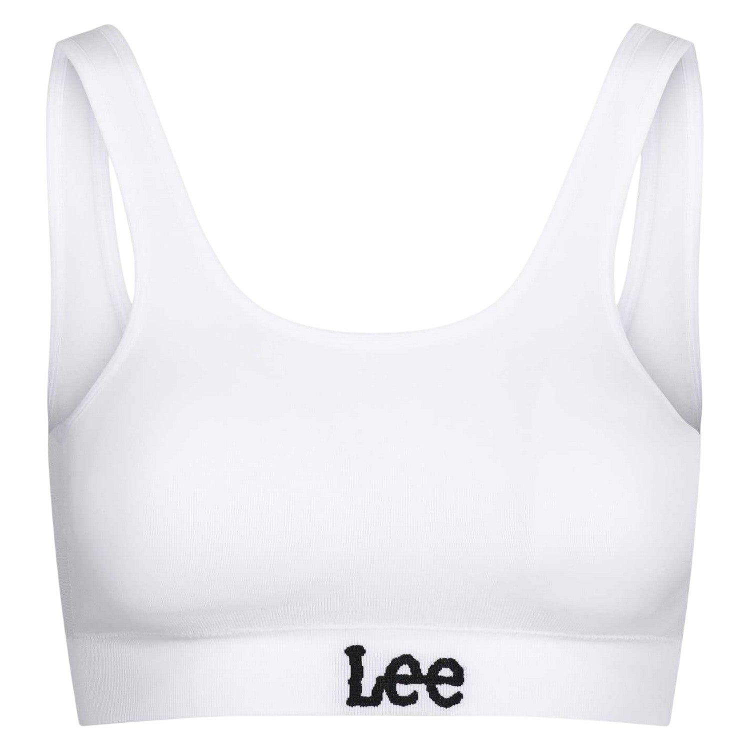 White - Front - Lee Womens-Ladies Katie Seamless Bra