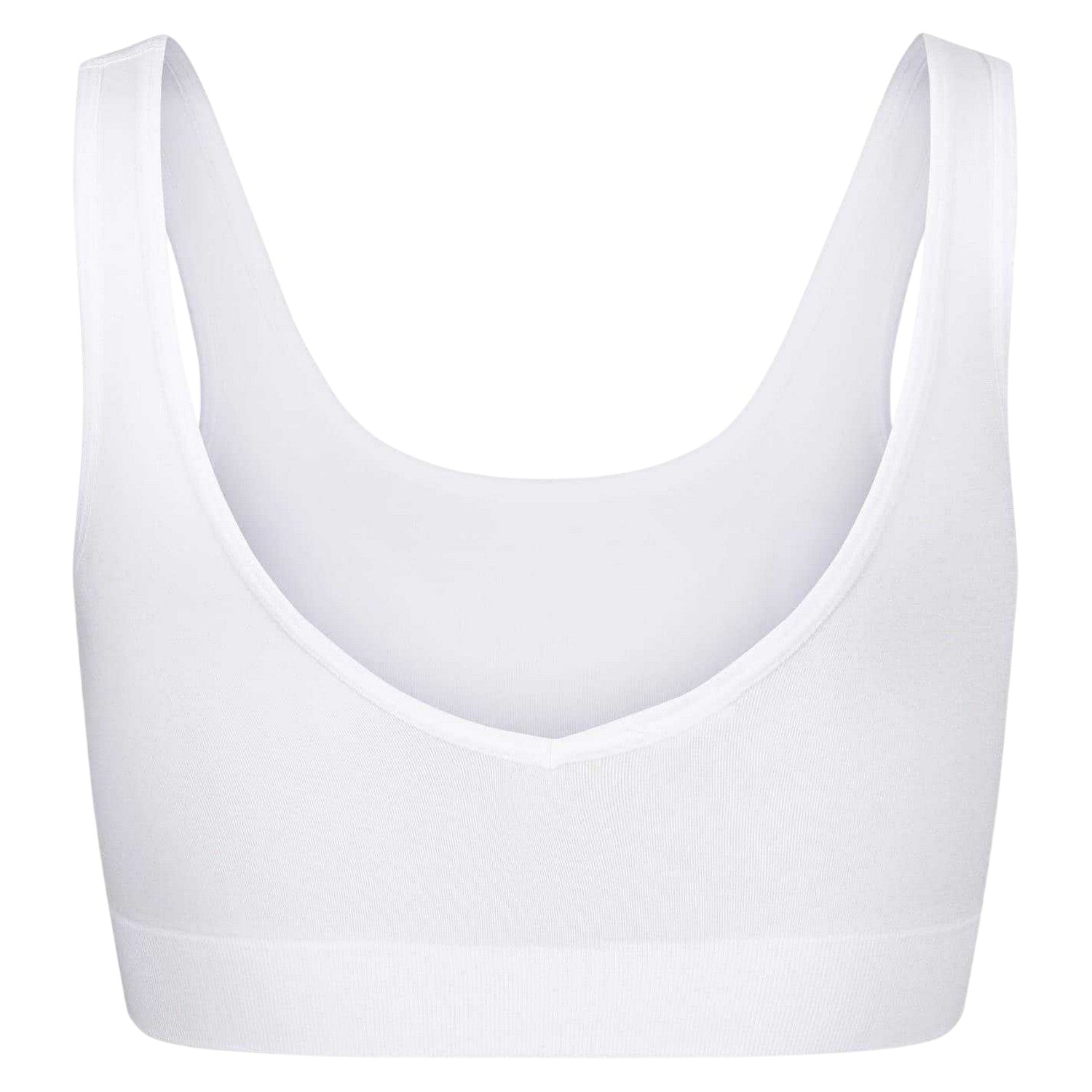 White - Back - Lee Womens-Ladies Katie Seamless Bra
