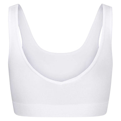 White - Back - Lee Womens-Ladies Katie Seamless Bra