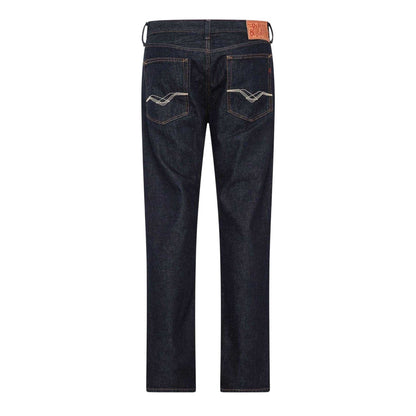 Blue - Back - Replay Mens Deryck Regular Jeans