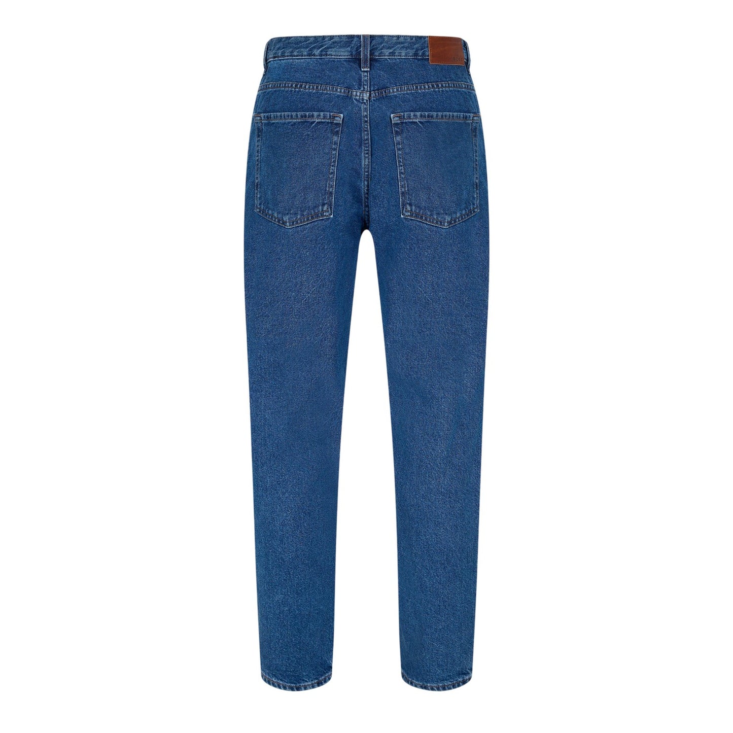 Turquoise-Aqua - Back - Boss Mens Re.Maine Denim 5 Pockets Jeans