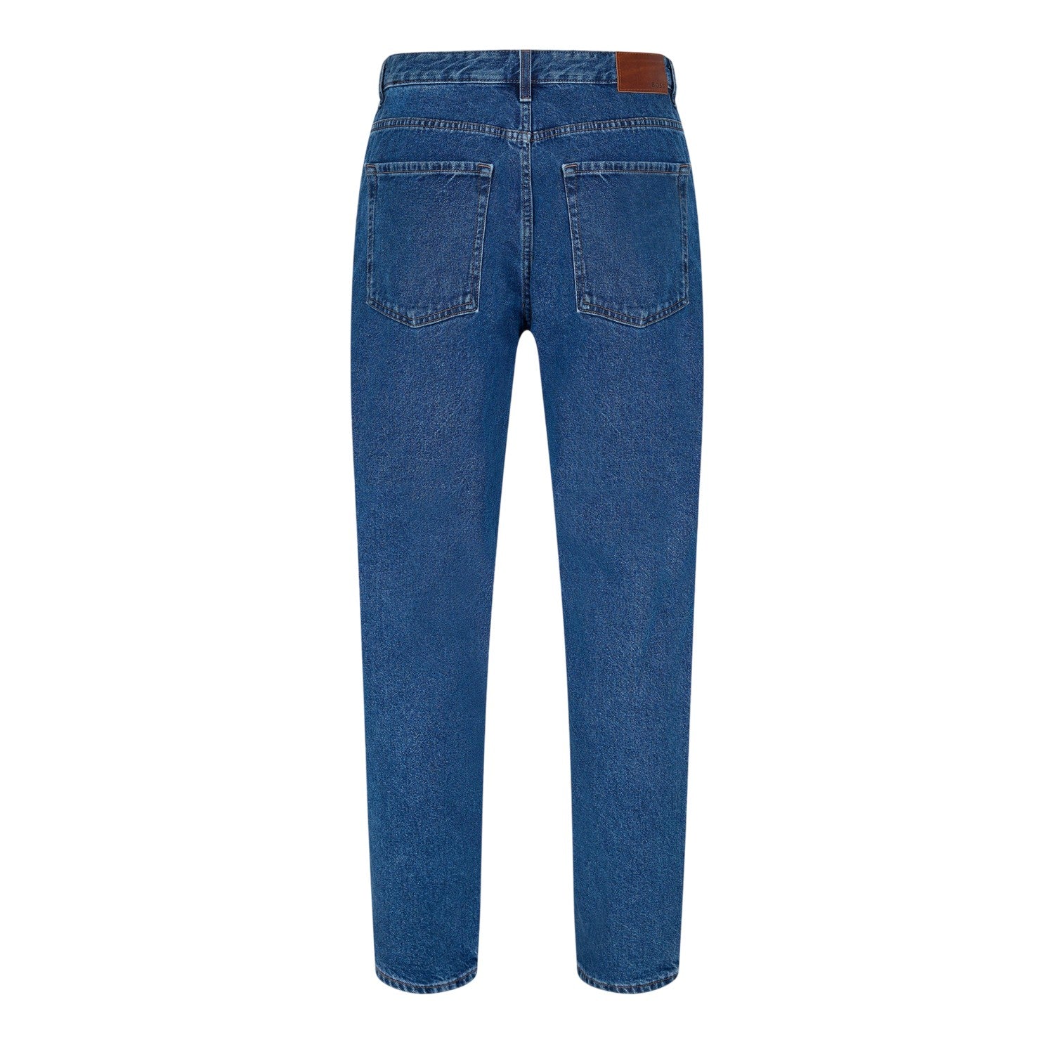 Turquoise-Aqua - Back - Boss Mens Re.Maine Denim 5 Pockets Jeans