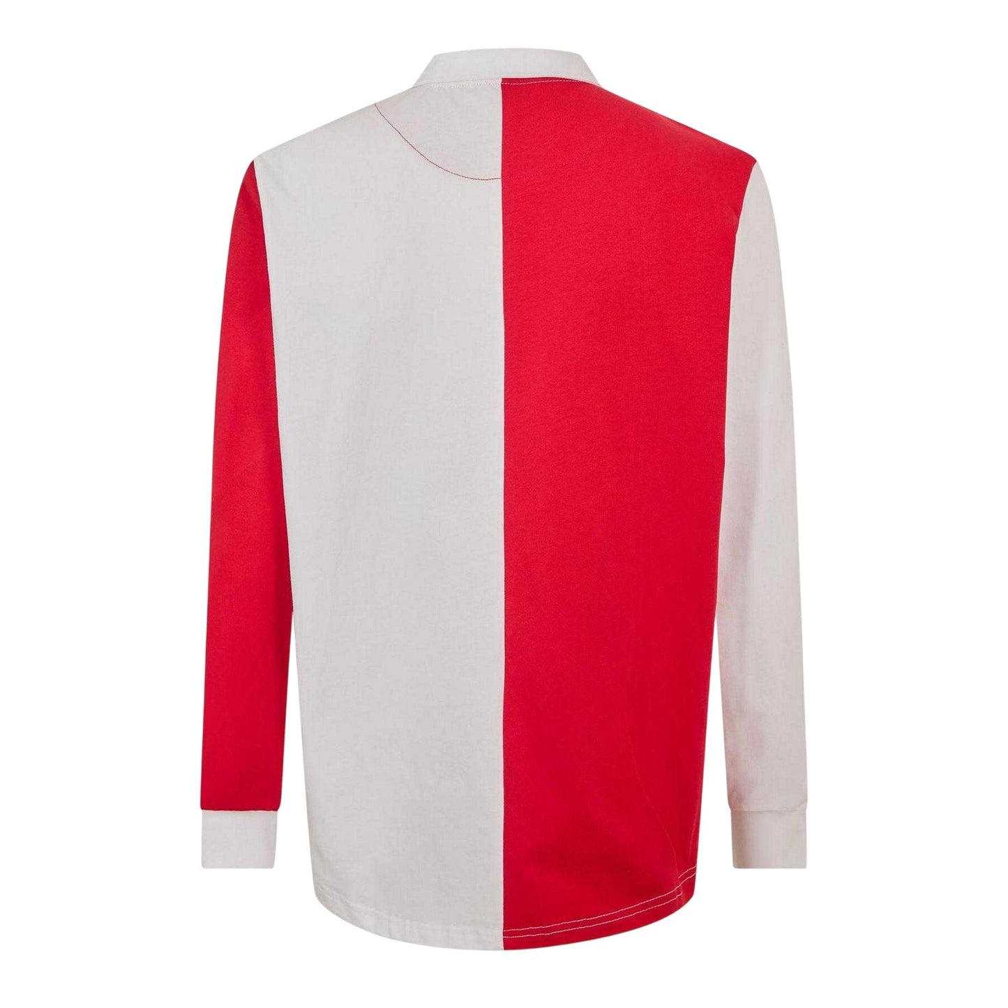 Red-White - Back - Hummel Mens Sunderland AFC Retro Long-Sleeved Football Shirt