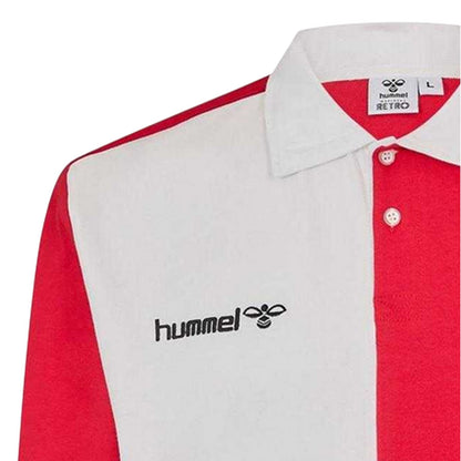 Red-White - Lifestyle - Hummel Mens Sunderland AFC Retro Long-Sleeved Football Shirt