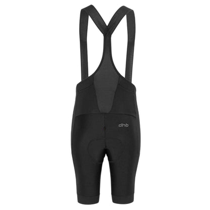 Black - Back - dhb Mens Cycling Bib Shorts