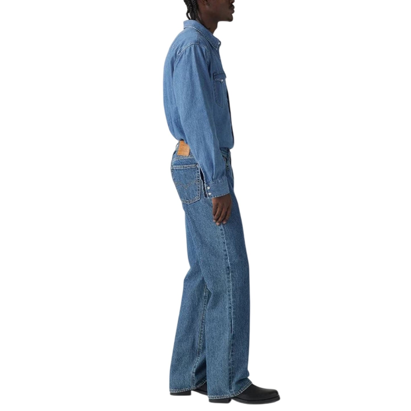Made For Tv - Side - Levis Mens Flared Jeans